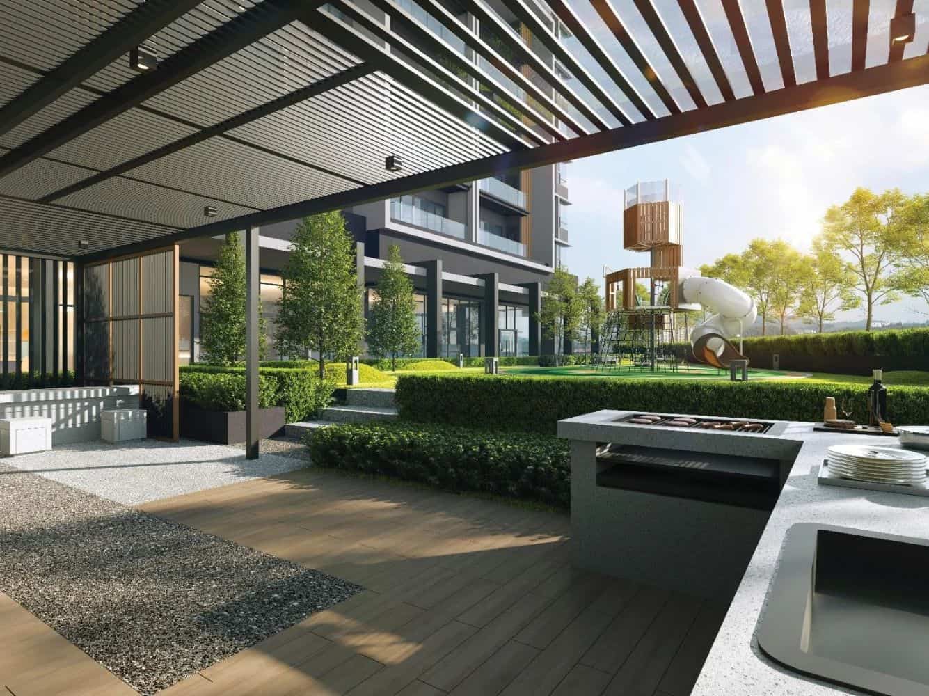 Oaka_Residences-BBQ Playground Area